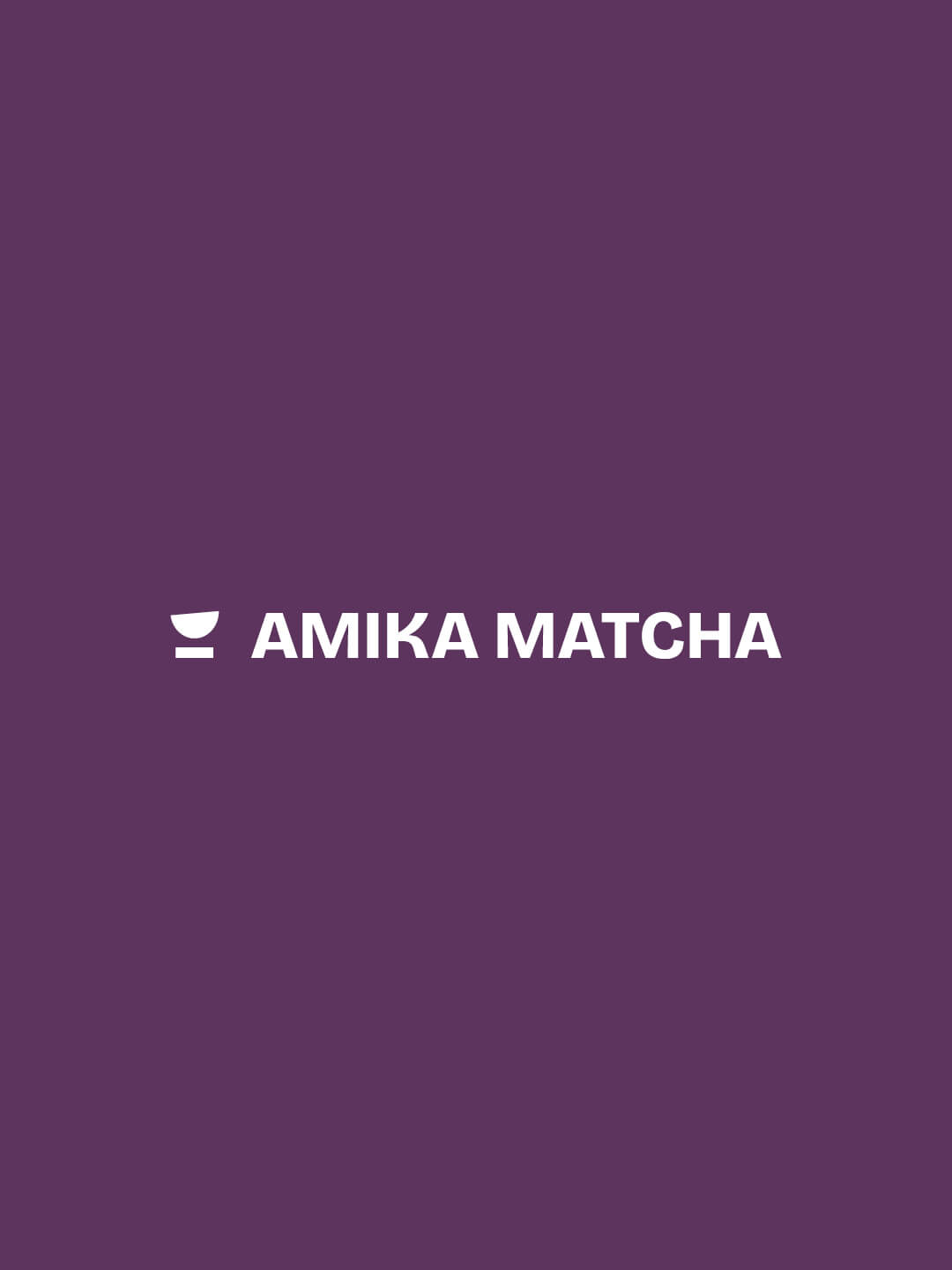 morgen & heute Amika Matcha