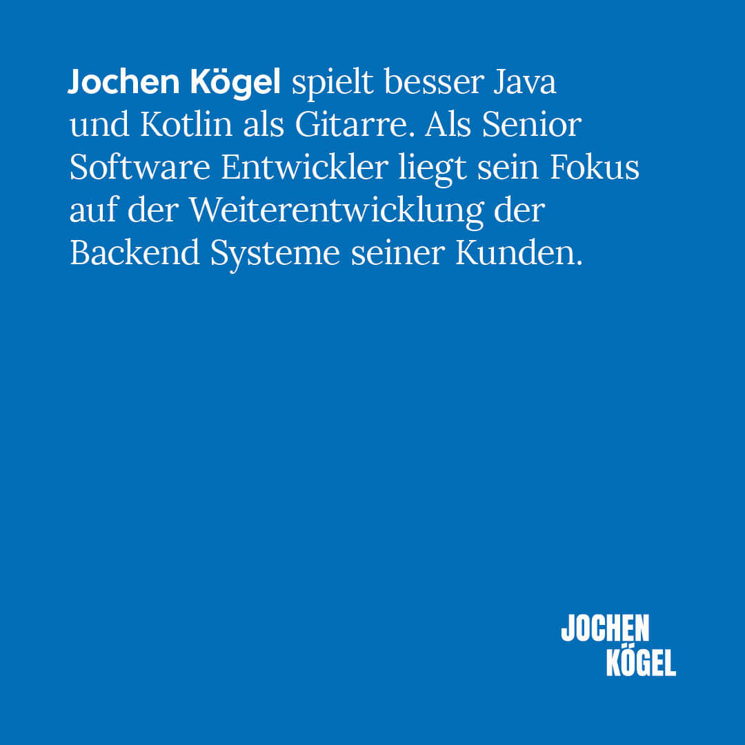 morgen & heute Jochen Kögel